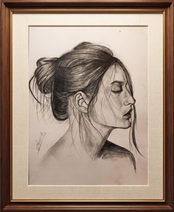 premium handmade pencil sketch portrait