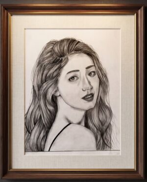 Aerin Zara Pencil Portrait