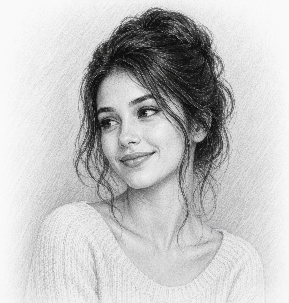 pencil custom portraits