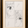 your name – anime eyes sketch