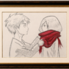 eren & mikasa – the red scarf promise